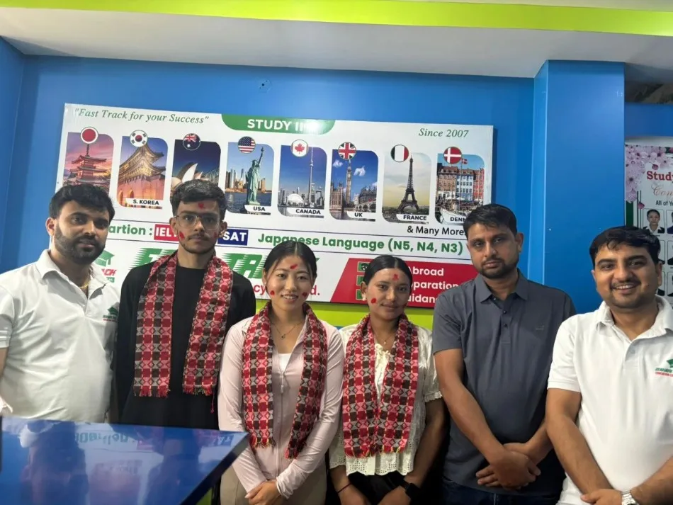 Study abroad consultancy Itahari – successful students with visa approval